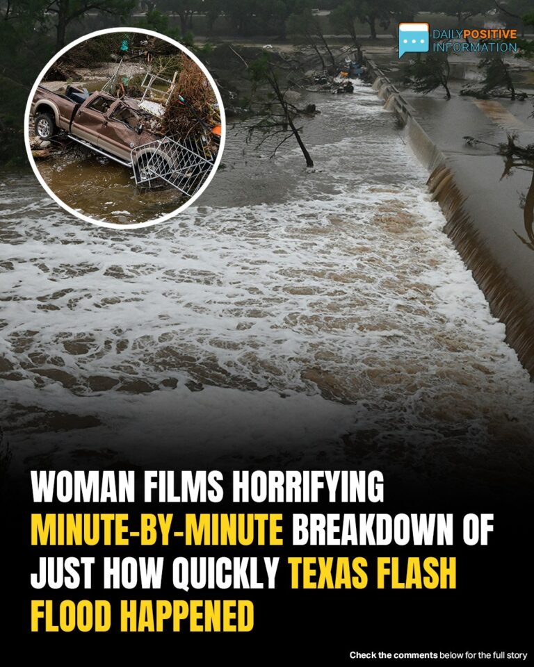 Woman’s Chilling Video Captures Texas Flash Flood Rising 26 Feet In 45 Minutes