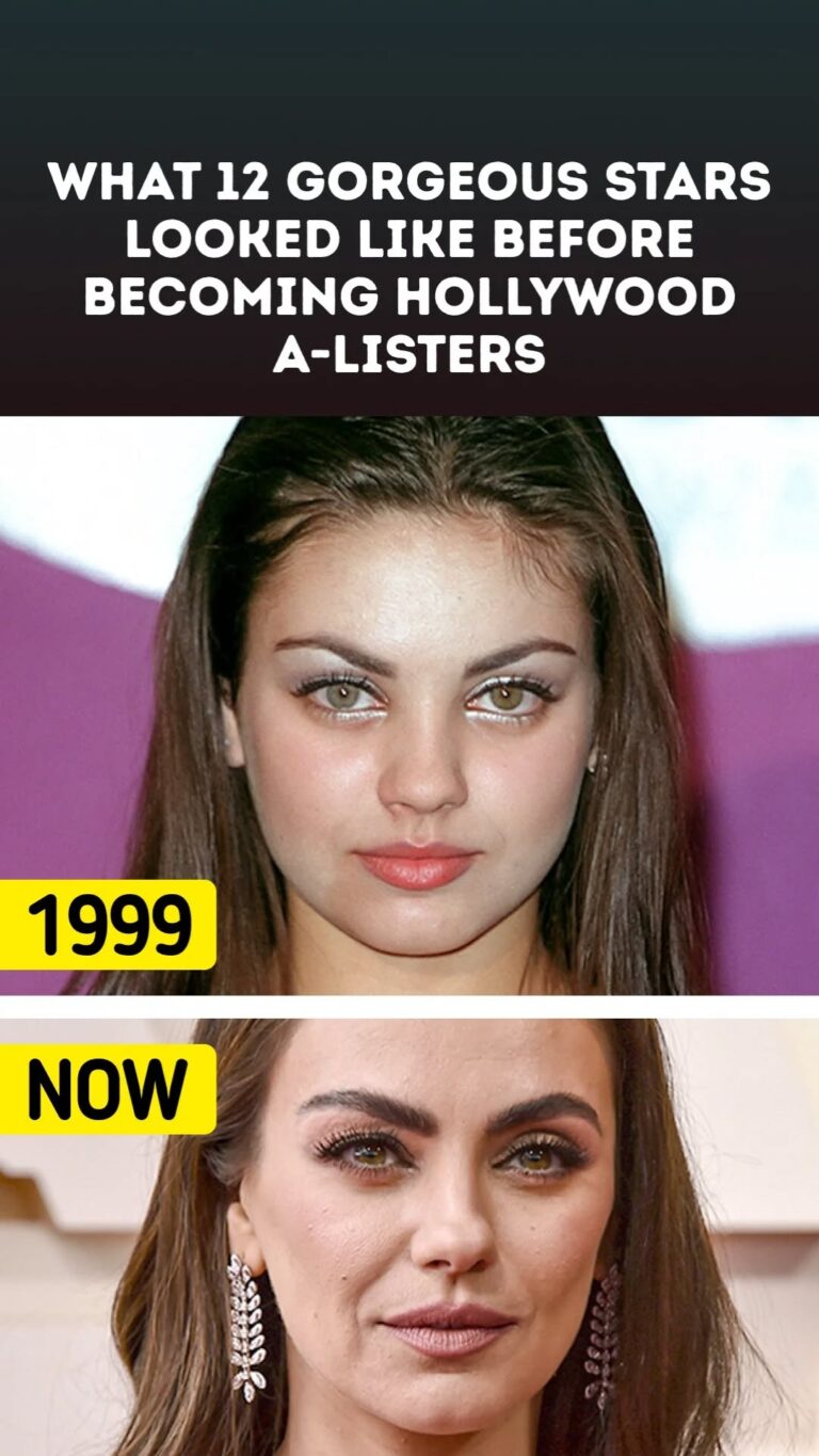 What 12 Gorgeous Stars Looked Like Before Becoming Hollywood A-Listers