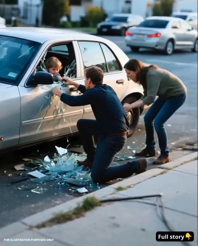 Hero Shatters Car Window To Save Child — But What The Mom Did Next Left Everyone Stunned