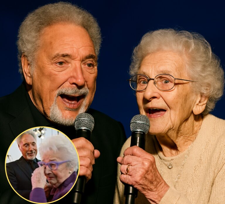A 91-year-old woman burst into uncontrollable tears when her daughter revealed they weren’t going to a church choir but to see Tom Jones live after 60 years of silent devotion.