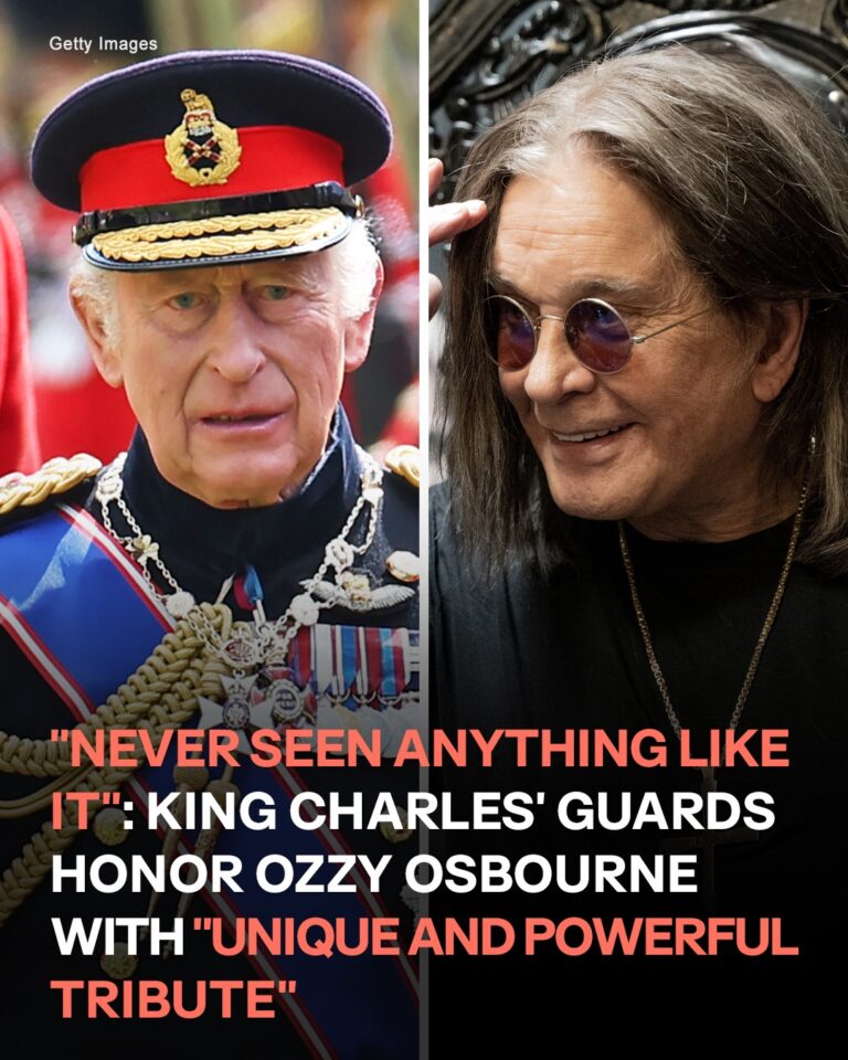 King Charles’ Guards Honor Ozzy Osbourne With a ‘Unique and Powerful Tribute’ 