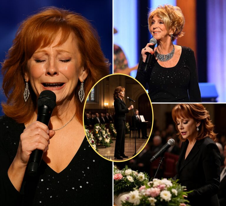 Reba McEntire sang through tears at Jeannie Seely’s memorial, and the entire room stopped breathing when she whispered the final line of “Seven Minutes in Heaven.”