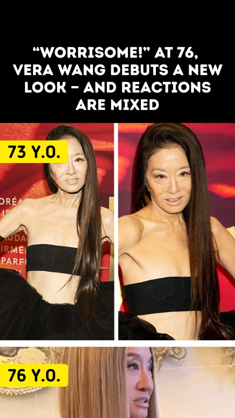 “Worrisome!” At 76, Vera Wang Debuts a New Look — and Reactions Are Mixed