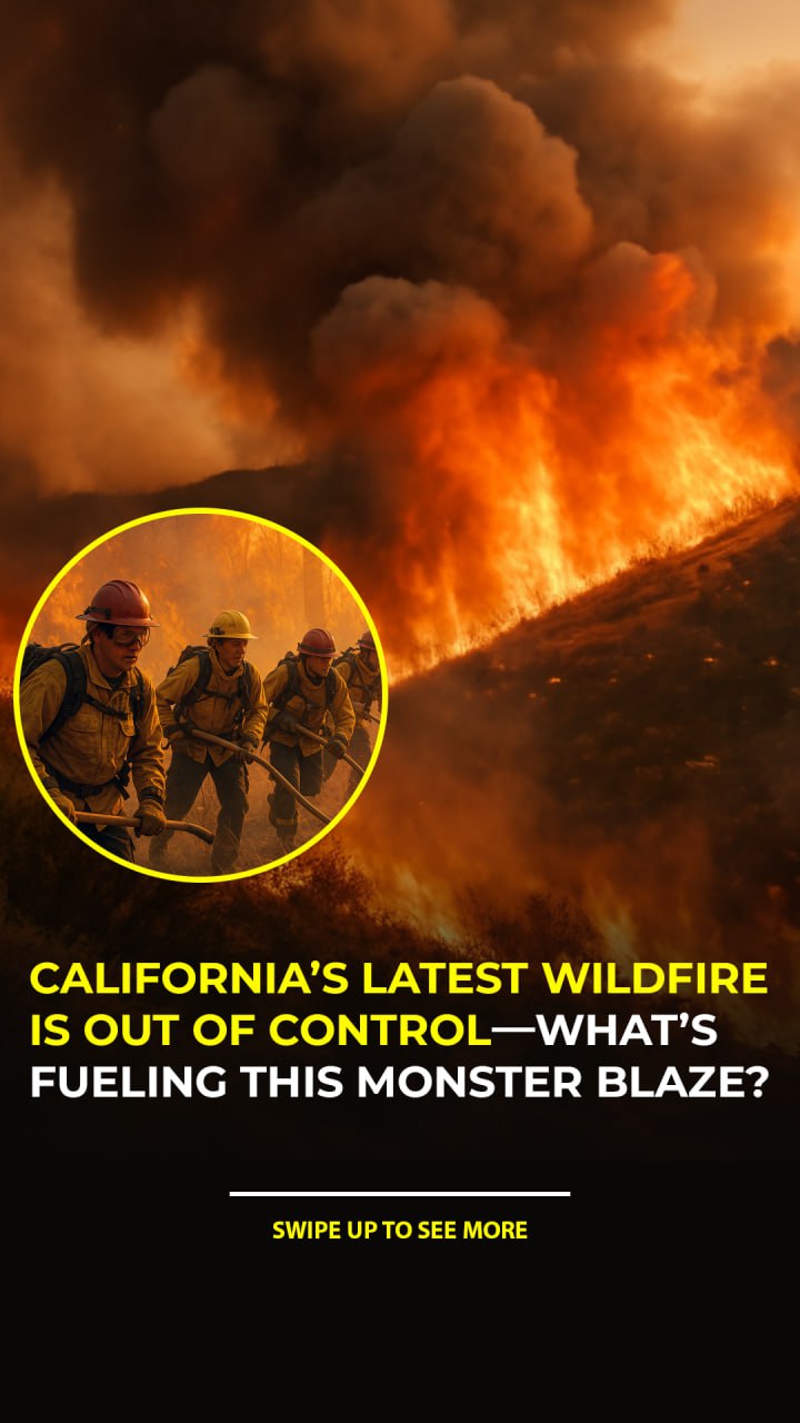 California Wildfire Scorches 72,000+ Acres as Crews Struggle to Contain Fast-Moving Blaze