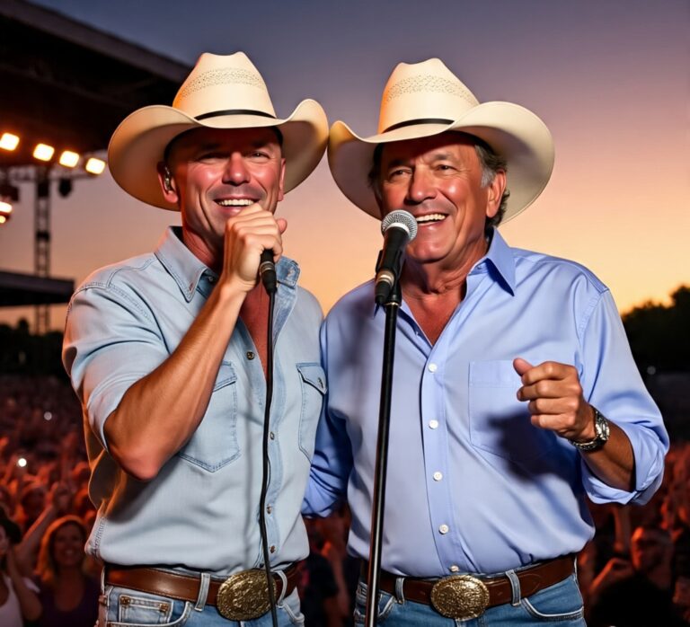 Kenny Chesney Crashed George Strait’s Stage and Together They Delivered a Duet That’s Still Reverberating in Country Music History