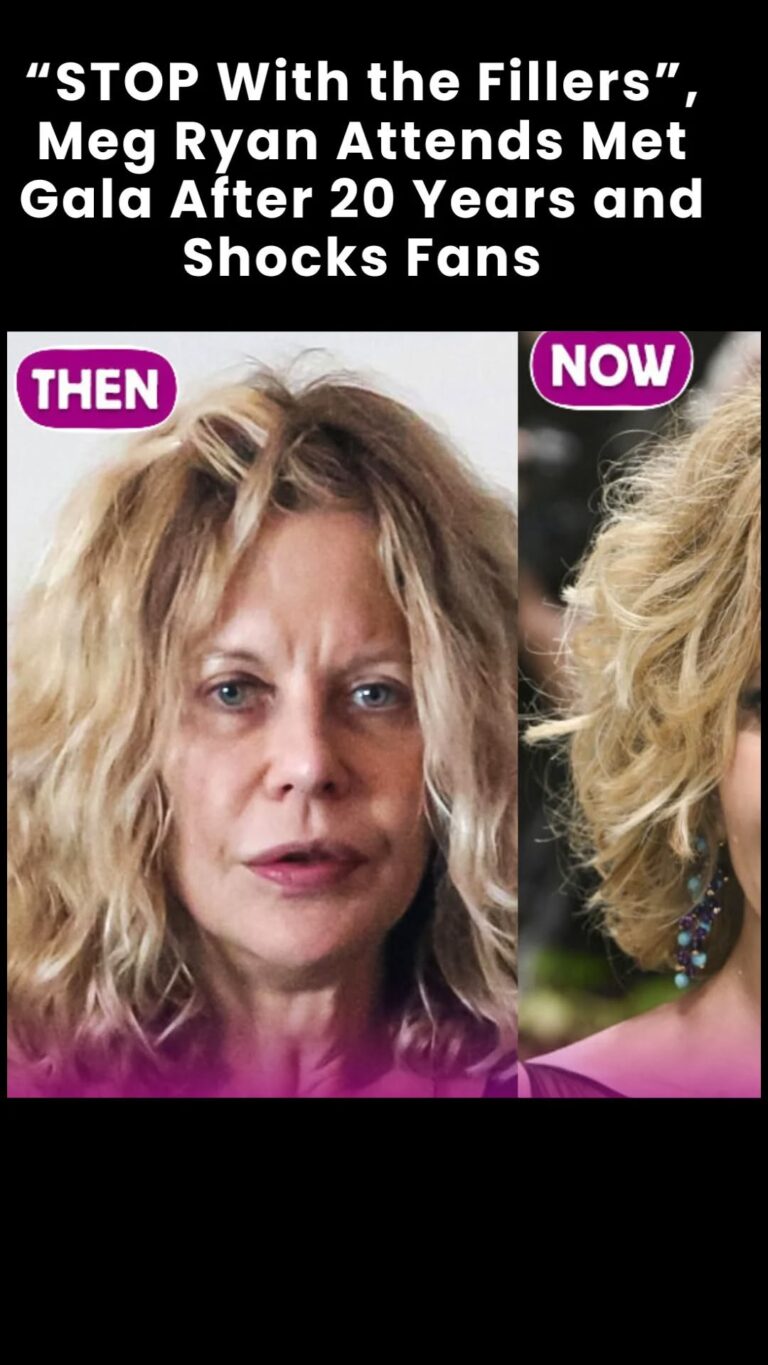 Stop with the Fillers”: Meg Ryan Makes Stunning Met Gala Comeback After 20 Years, Leaving Fans in Awe