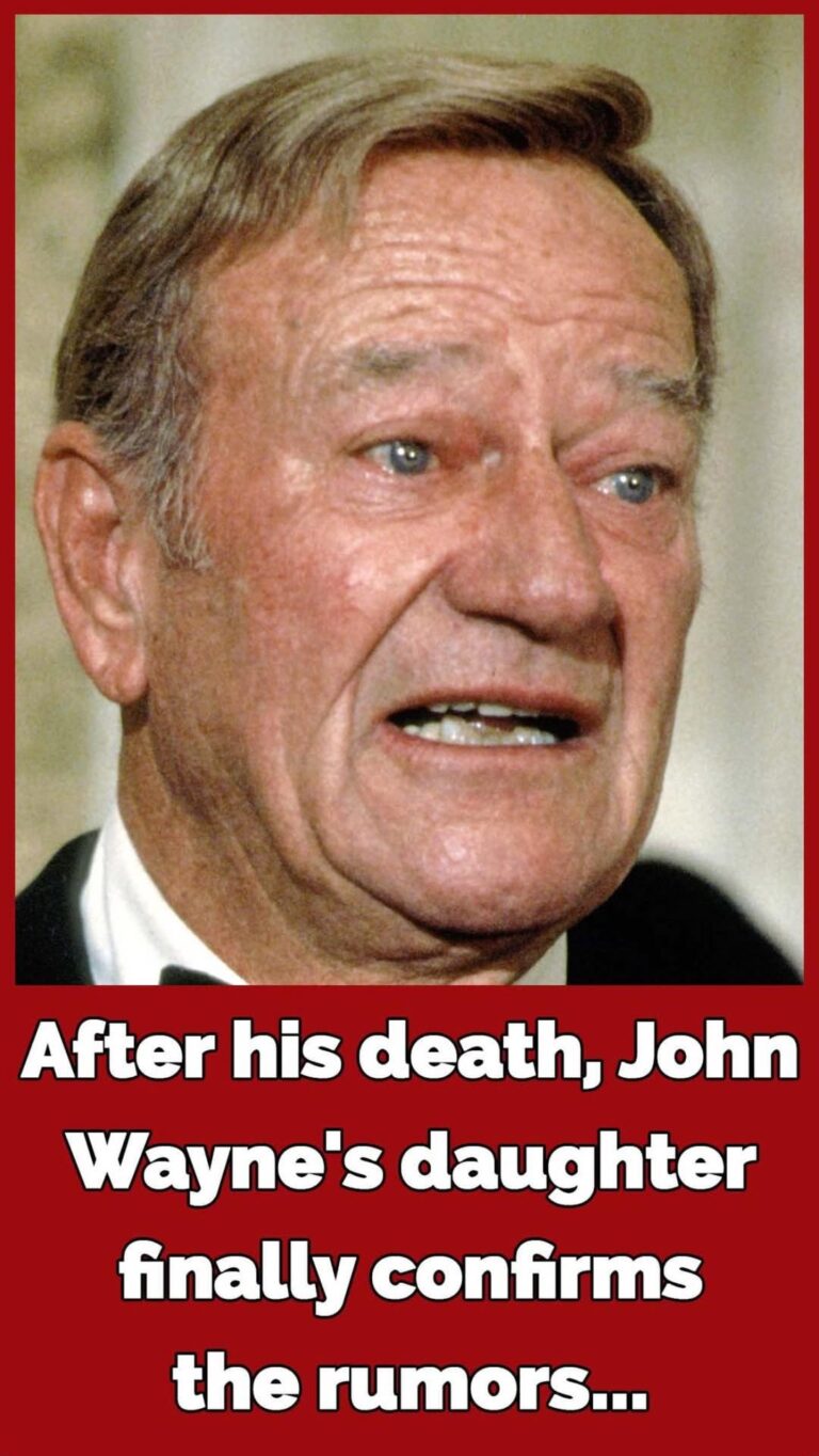 Despite having 7 kids, John Wayne was buried in private & his grave went unmarked for 20 years