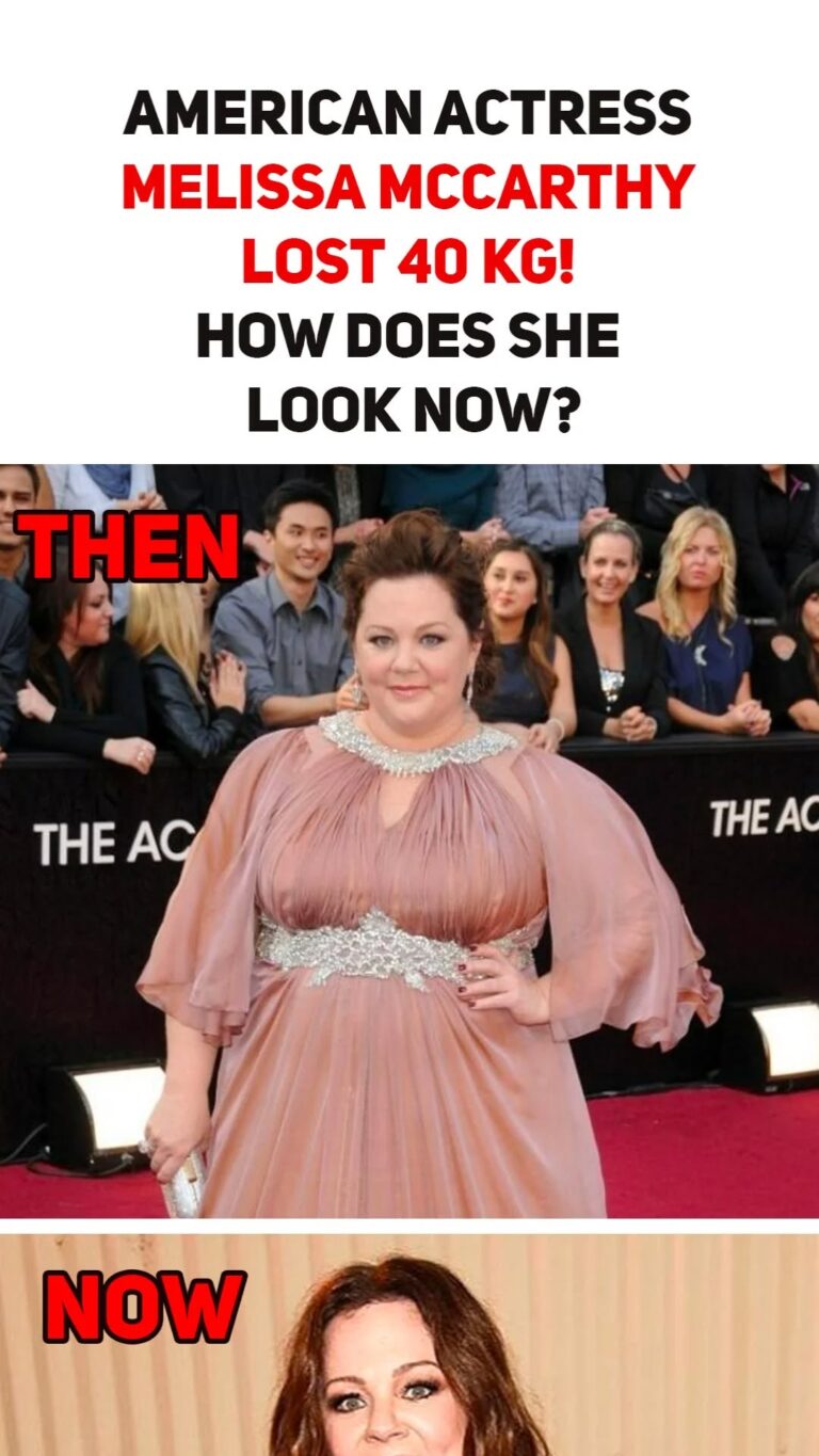 Melissa McCarthy, an American actress, shed 40 kg.! How does she now appear?