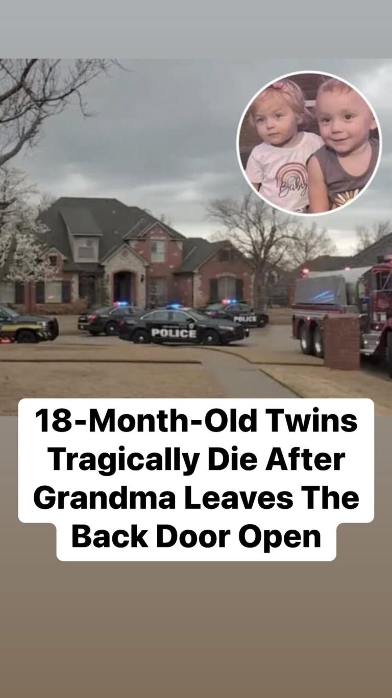 18-Month-Old Twins Tragically Die After Grandma Leaves The Back Door Open