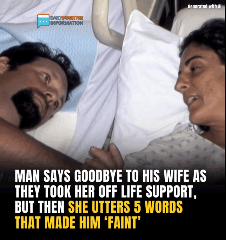 Man Says Goodbye To His Wife As They Took Her Off Life Support, But Then She Utters 5 Words