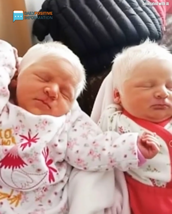 The First Ever Albino Twins Born In Argentina Will Leave You In Awe