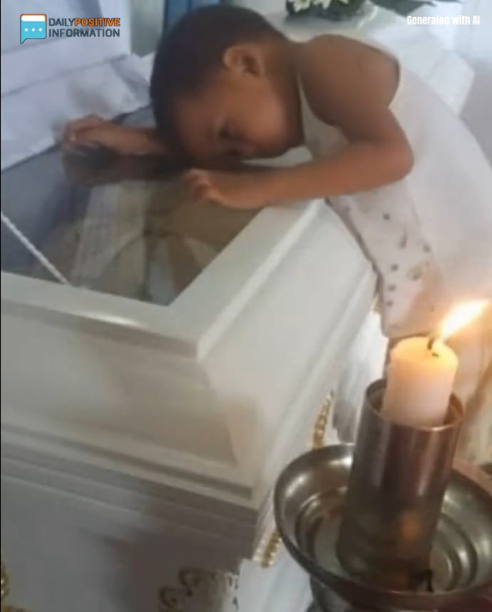 In The Middle Of The Service, The Child Quietly Stood Up And Went To Their Mother’s Coffin, And Pressed Their Ear Against It